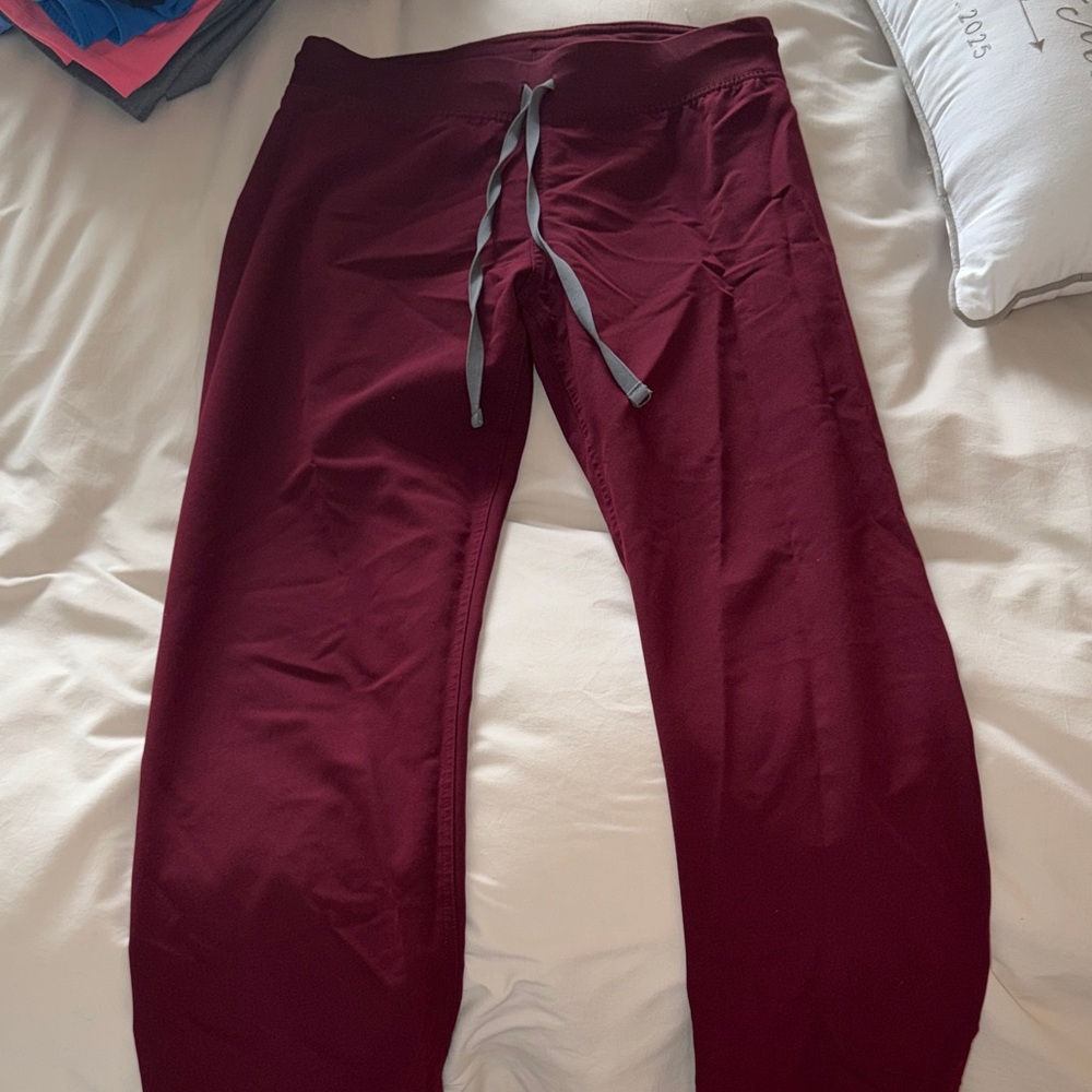 Figs maroon scrubs